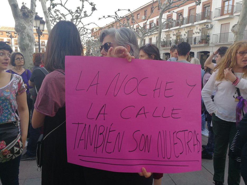 Concentración en Torrejón de Ardoz (Madrid).