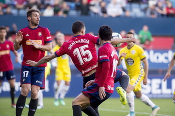 El gol de Unai García no ha servido para amarrar los tres puntos. (Iñigo URIZ / FOKU)