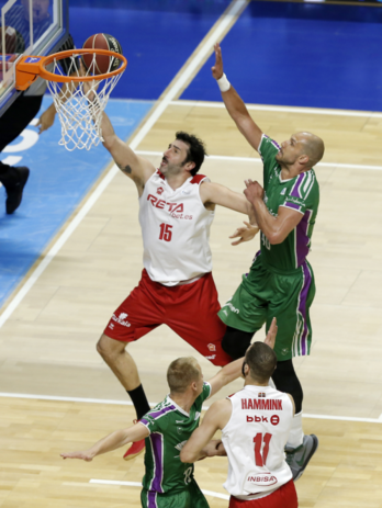 Cuatro finales le quedan al Bilbao Basket para tratar de salvarse. (@CDBILBAOBASKET)