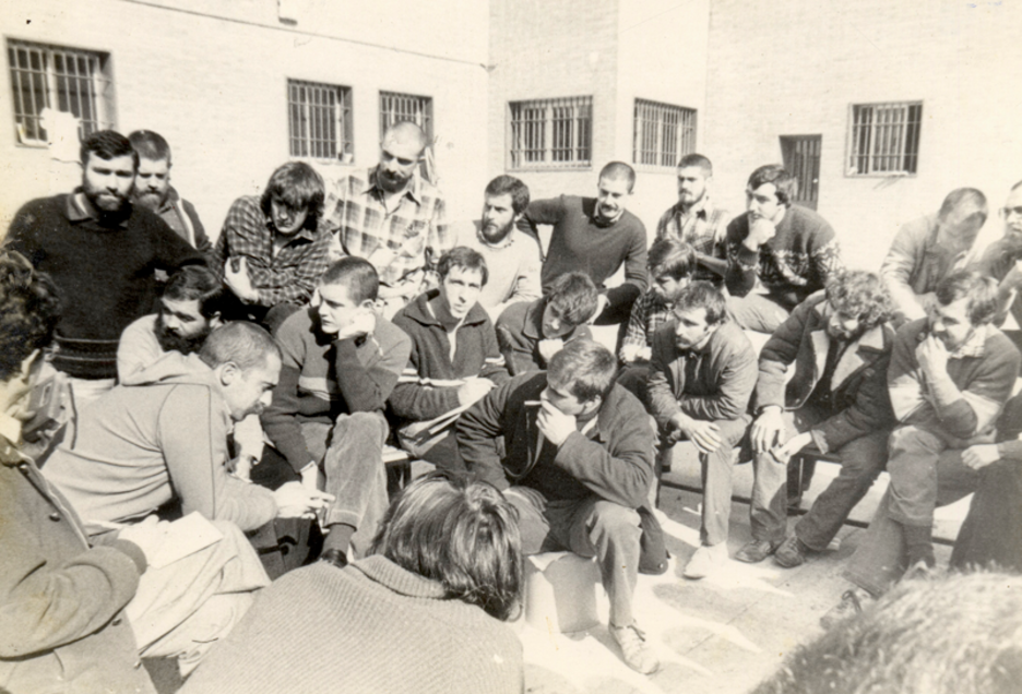 1983, Puerto de Santamarian ziren euskal presoak. 1983, Puerto de Santamarian ziren euskal presoak.