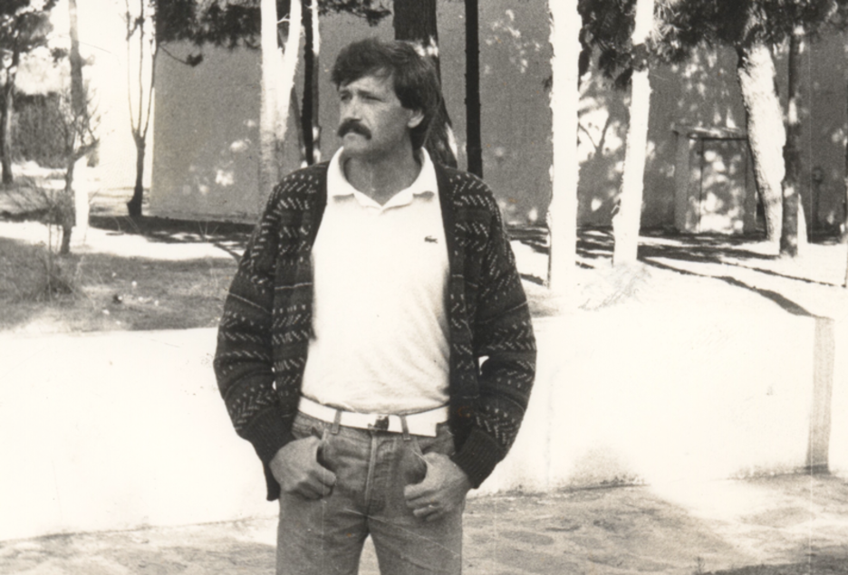 Txomin Iturbe Aljerian hil baino urtebete lehenago. (Luis Nuñez) Txomin Iturbe Aljerian hil baino urtebete lehenago. (Luis Nuñez)