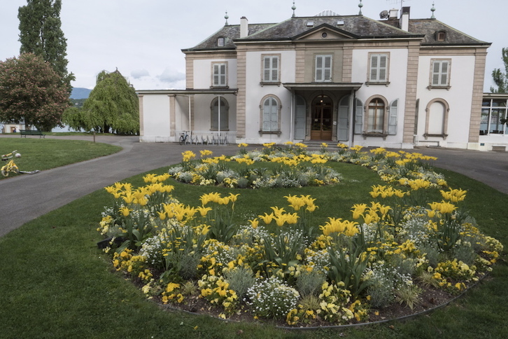 Villa Plantamour, sede del centro Henri Dunant en Ginebra. (Jagoba MANTEROLA/FOKU)