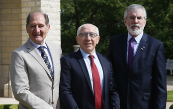 La rencontre s'est achevé par la lecture d'un texte qui acte la fin d'ETA ©Bob EDME