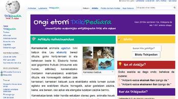 Txikipedia atariaren irudia.