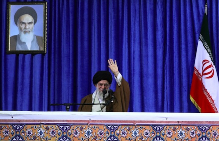 Ayatollah Ali Jamenei, líder supremo iraní. (AFP)