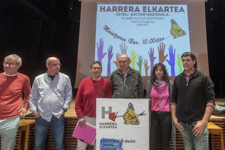 Asamblea de Harrera Elkartea en Gasteiz. (Juanan RUIZ/FOKU)