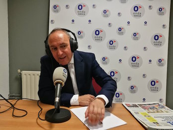 Ramiro González, entrevistado este jueves. (@ramirogonza)