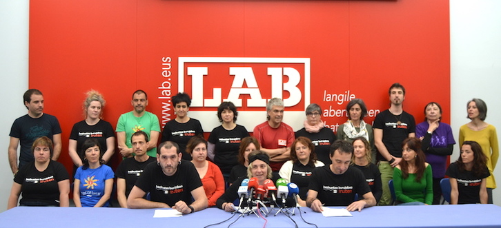 LAB sindikatuak hezkuntza publikoan lortutako akordioak baloratu ditu. (LAB)