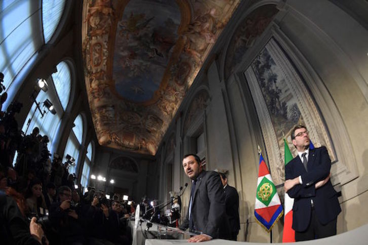 Matteo Salvini, en una imagen de archivo. (Andreas SOLARO/AFP)
