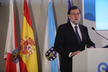 Mariano Rajoy ha intervenido en la Asamblea del Círculo de Empresarios de Galicia. (@marianorajoy) 
