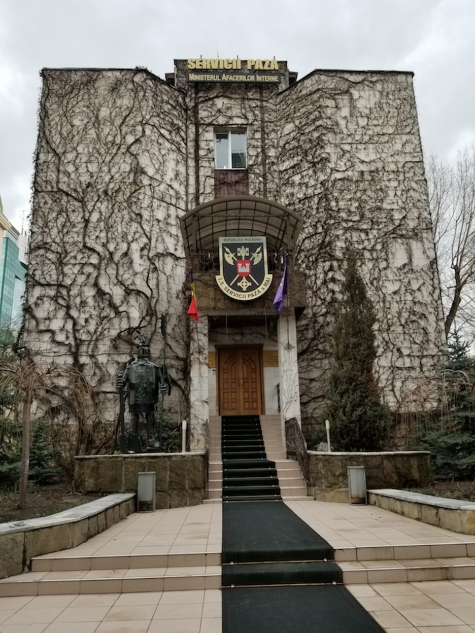 Ministerio del Interior Moldavo. La represión es una herramienta más del estado controlado por la oligarquía para mantenerse en el poder. (Juan TEIXEIRA)