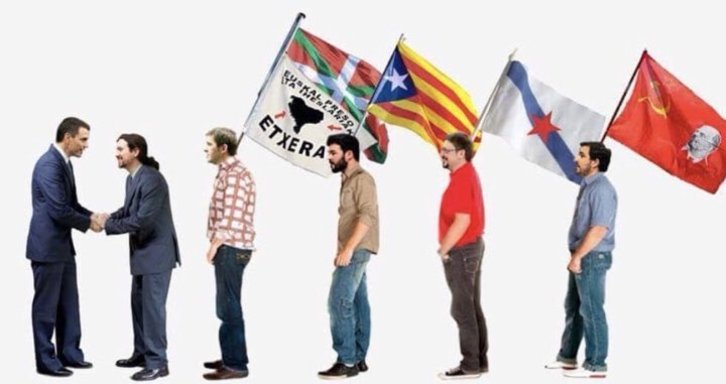 Imagen difundida, entre otros, por Iñaki Oyarzabal. 