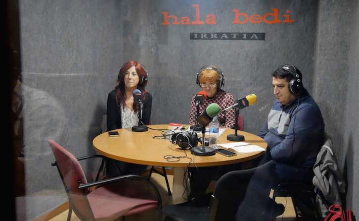 Uno de los estudios de Hala Bedi. (Gotzon ARANBURU)