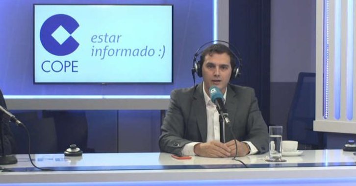 Rivera ha revelado la propuesta de su partido en una entrevista en la Cope. (@Cope_es)