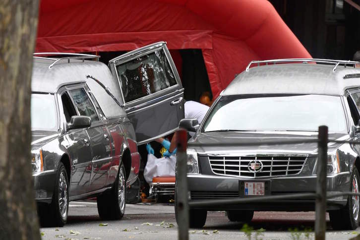 Benjamin Herman mató a tres personas en Lieja antes de ser abatido. (Eric LALMAND / AFP)