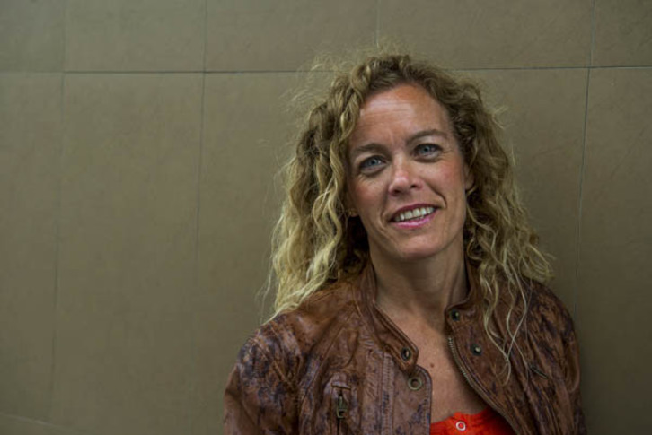 Beatriz Sever Egaña, portavoz de Naizen, pregonera de Aste Nagusia. 