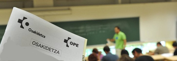 Pruebas de la OPE de Osakidetza. (ELA Sindikatua)