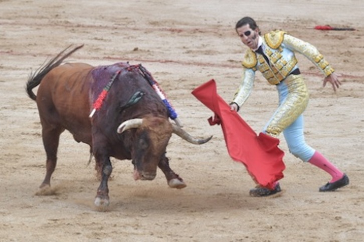 Padilla formará parte por última vez del cartel de la Feria del Toro. (Idoia ZABALETA/FOKU)