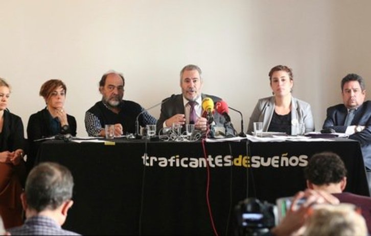 Comparecencia anterior de los abogados y abogadas de los jóvenes de Altsasu.