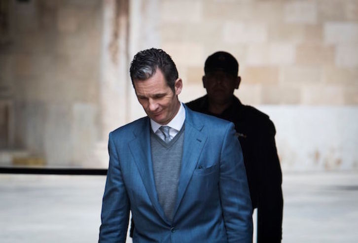 Iñaki Urdangarin, en una imagen de archivo. (Jaime REINA/AFP)