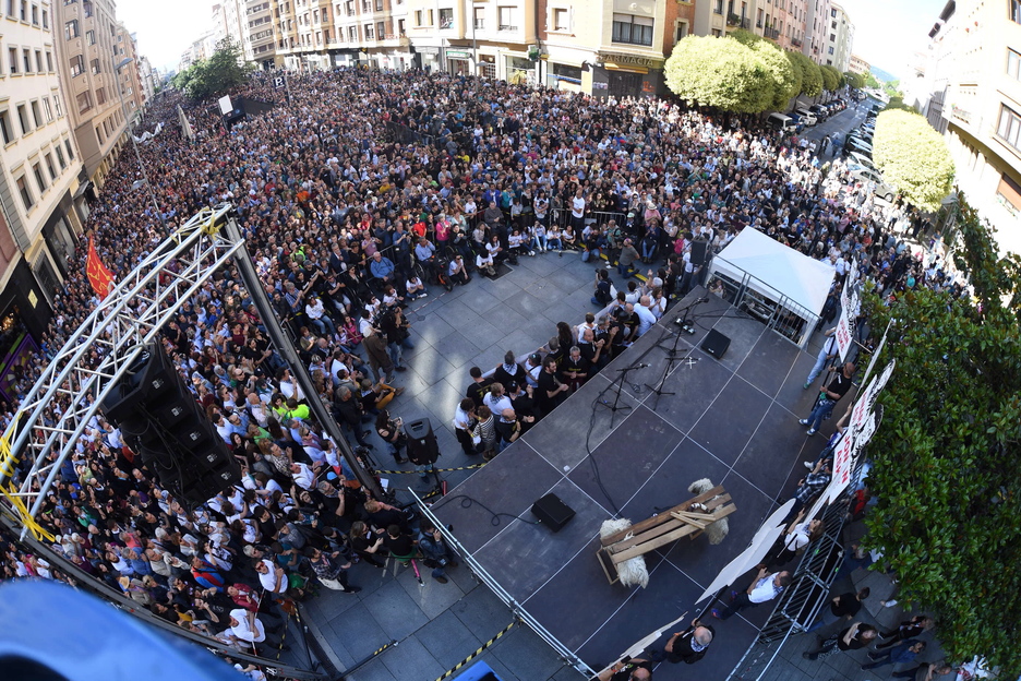 Vista de la Avenida Carlos III. (Jon URBE/FOKU) Vista de la Avenida Carlos III. (Jon URBE/FOKU)