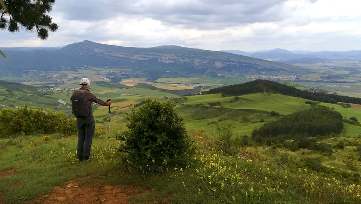 El camino regala panorámicas agradables.