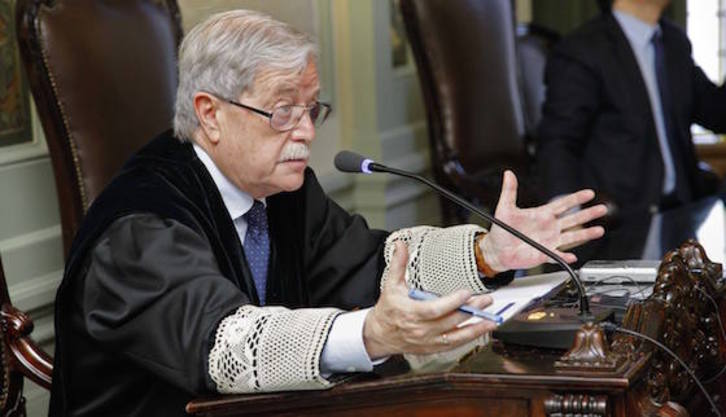 JoaquÍn Giménez, magistrado emérito del Tribunal Supremo