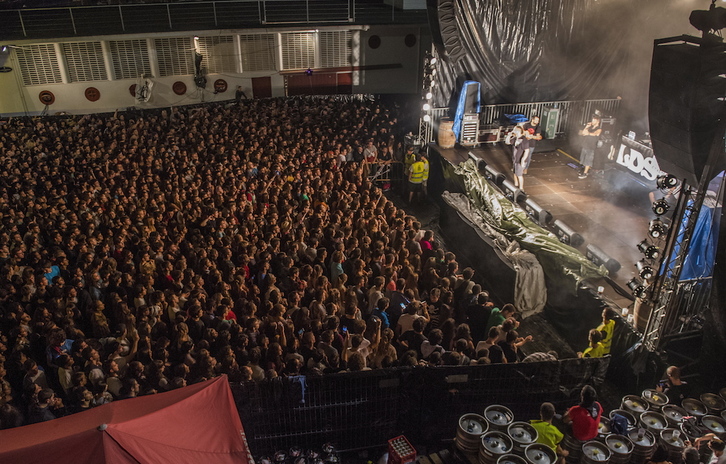 Iaz Flamenka gunean egin zen kontzertuetako bat. (Juan Carlos RUIZ / FOKU)