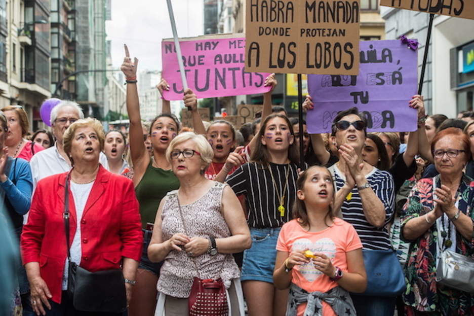 Manifestación en Bilbo. (Marisol RAMÍREZ / FOKU)