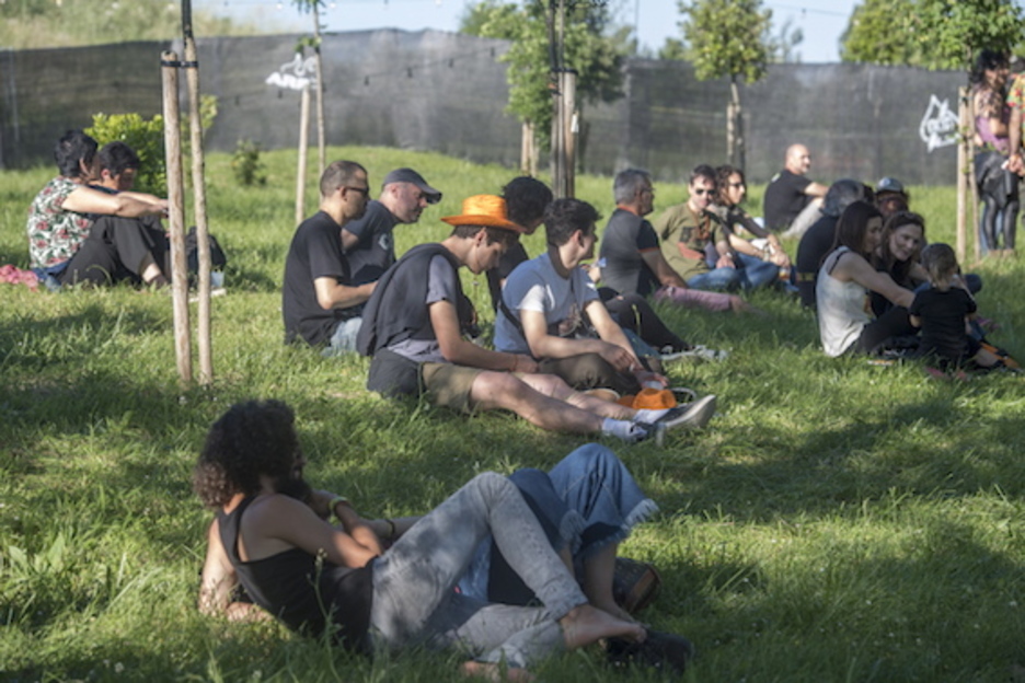 Ambiente distendido durante el concierto de Rival Sons. (Juanan RUIZ/FOKU)
