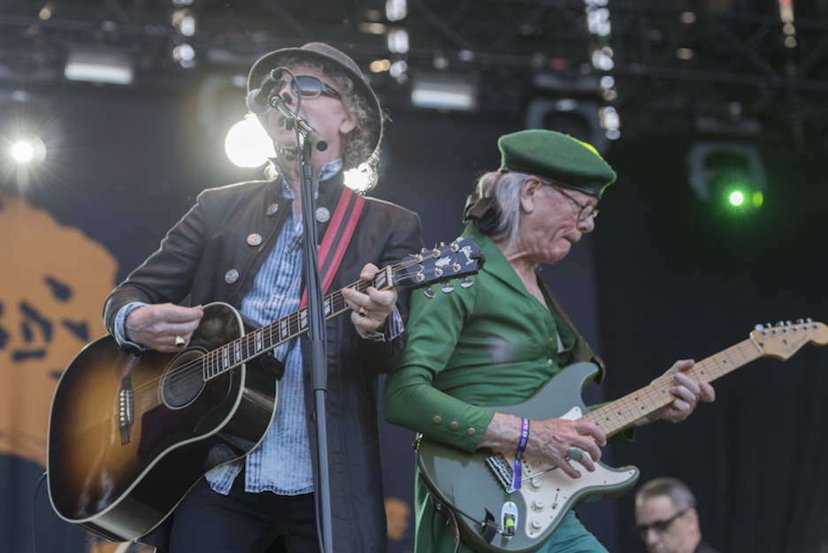 Los veteranos Mott the Hopple. (Juanan RUIZ / FOKU)