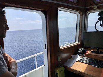 Telegrama del MRCC, que rechaza toda ayuda de la ONG. (@campsoscar)