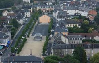 Vue sur la ville de Mauléon. © DR