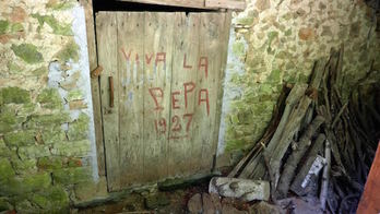 Aralarren aurkitutako pintada. Gotzon ARANBURU.