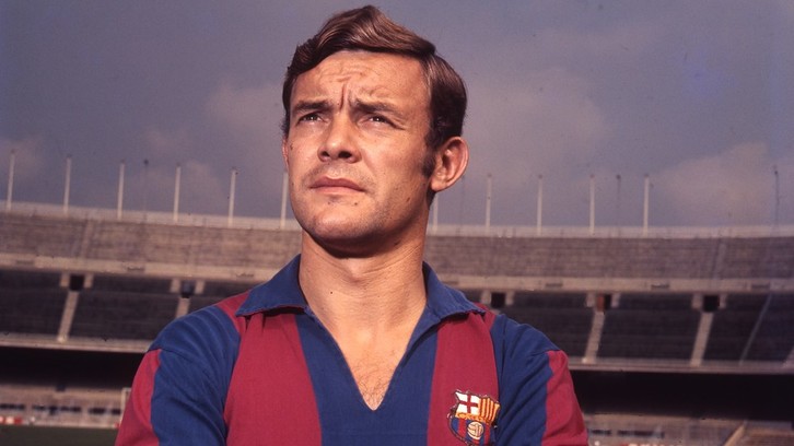 Jose Antonio Zaldua en la foto facilitada por el F.C. Barcelona
