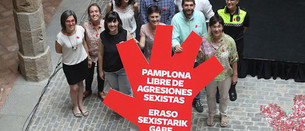 Ayuntamiento de Iruñea y movimiento feminista, alianza clave contra las agresiones sexistas