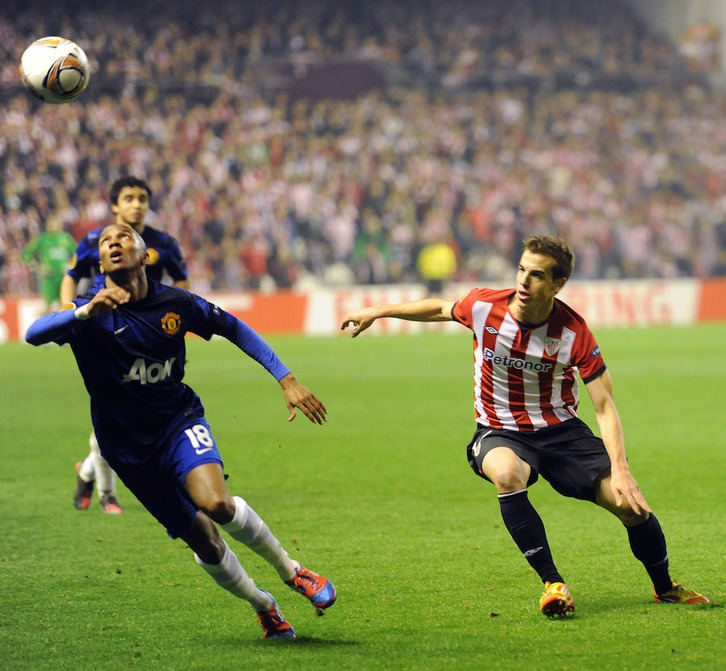 Iñigo Pérez, en su etapa con el Athletic. (Luis JAUREGIALTZO / FOKU)
