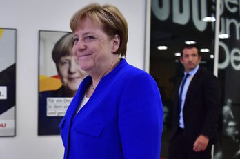 Angela Merkel ha anunciado un acuerdo sobre política migratoria. (John MCDOUGALL / AFP)