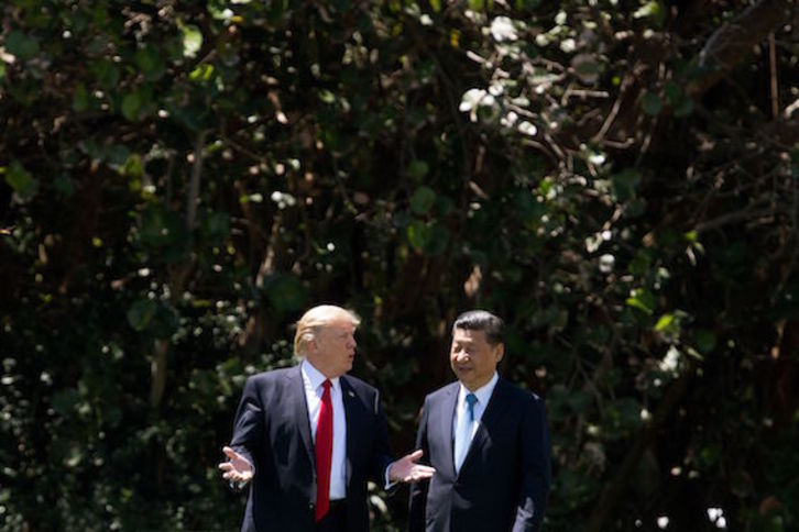Los presidentes de EEUU y China, Donald Trump y Xi Jinping, en una imagen de archivo. (Jim WATSON/AFP)