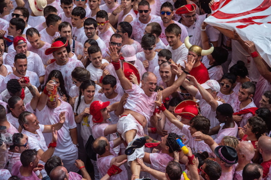 Ambiente en la plaza. (FOKU)