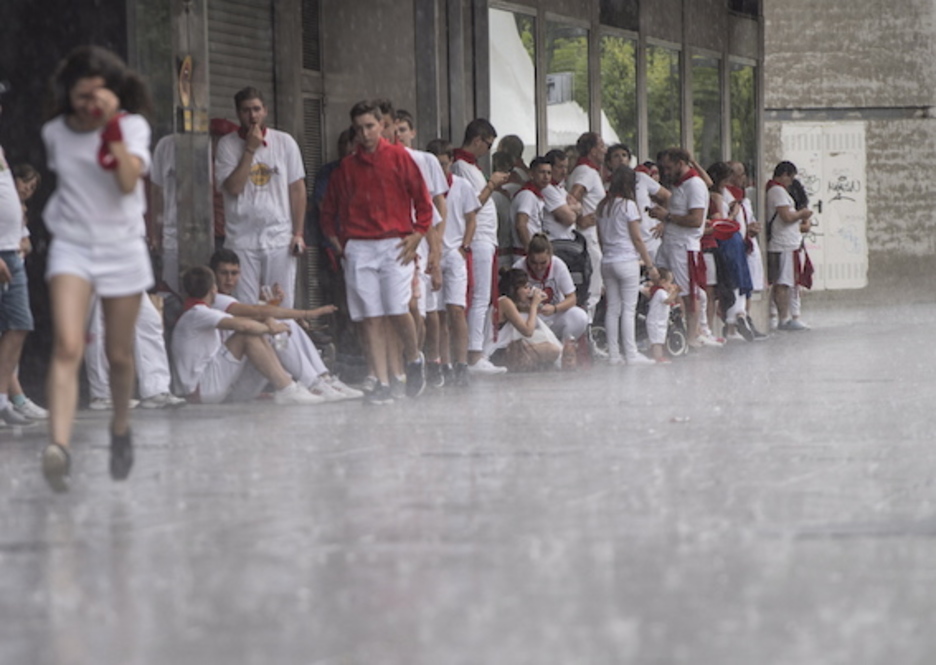 Euria ere presente egon da. (Jagoba MANTEROLA/FOKU)