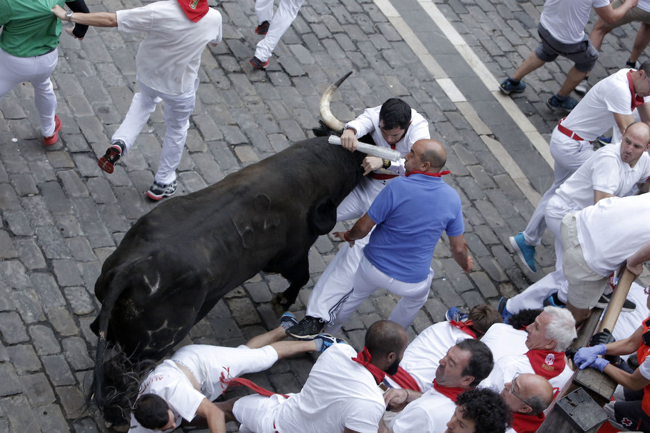 Incauto ha arrastrado al mozo. (Lander F. ARROYABE / FOKU)