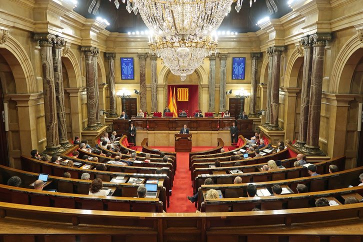 Imagen de archivo del Parlament de Catalunya. (@parlamentcat)