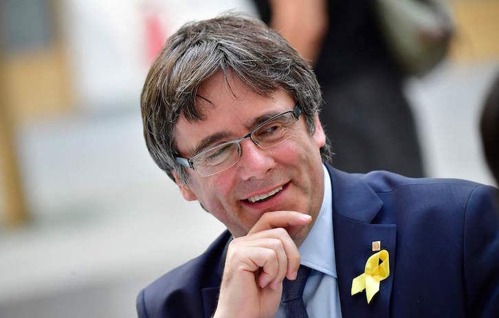 El president Carles Puigdemont. (AFP)