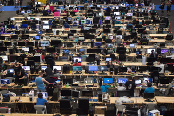 Euskal Encounter en el BEC. (Monika DEL VALLE / FOKU)