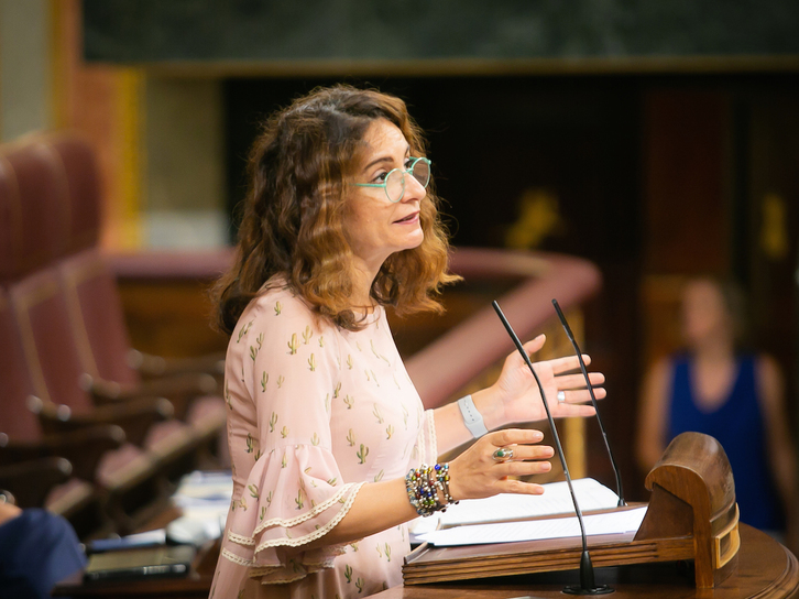 La ministra española de Hacienda, María Jesús Montero. (congreso.es)