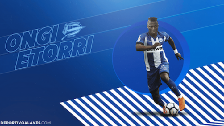 Patrick Twumasi es la nueva incorporación albiazul. (www.deportivoalaves.com)