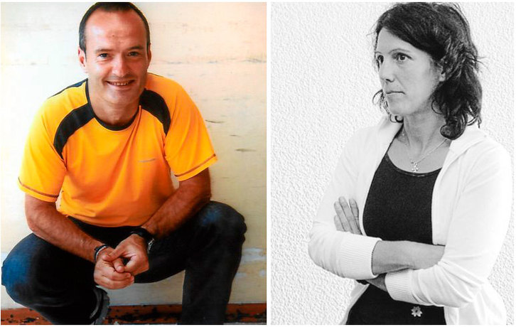 Jon Olarra eta Ainhoa Mujika.