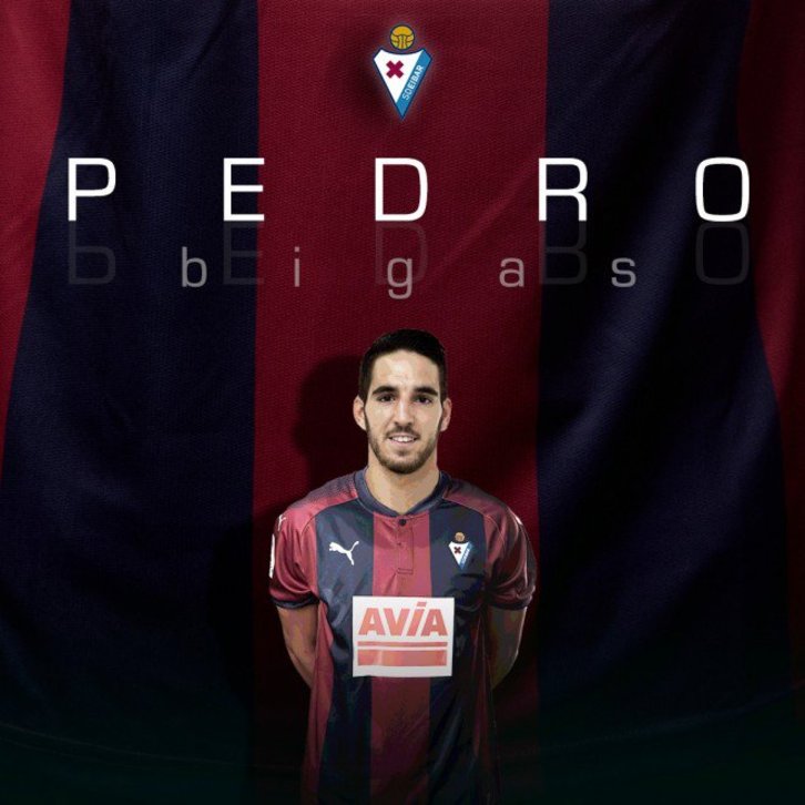 El central Pedro Bigas jugará la próxima temporada en el EIbar. (@sdeibar)