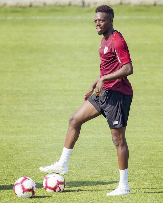 Williams, en una sesión de entrenamiento. (@Williaaams45)